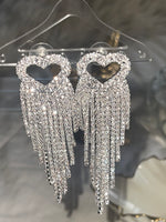 My Glitzy Heart Earrings